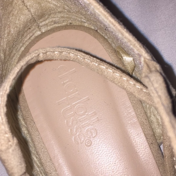 Faux suede pointy toe lace up straps ballet flats - Picture 4 of 5